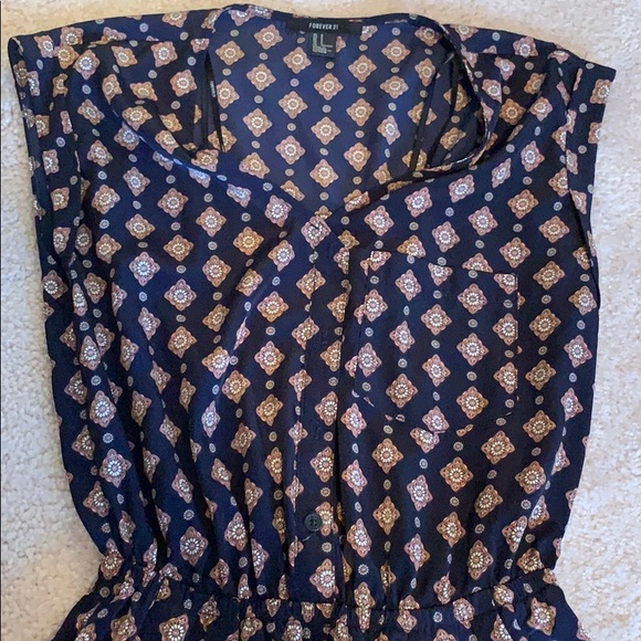 patterned romper - Picture 2 of 2